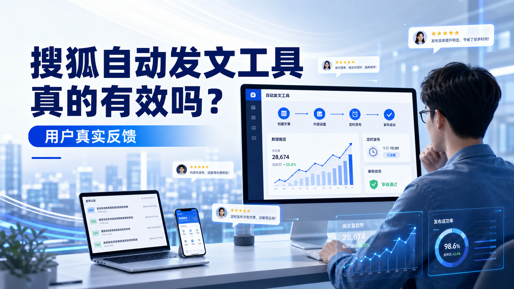 搜狐自动发文工具真的有效吗？漳州用户的真实反馈